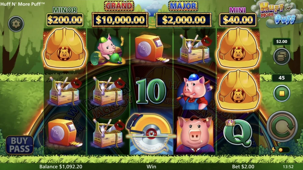 Huff N' More Puff Slot