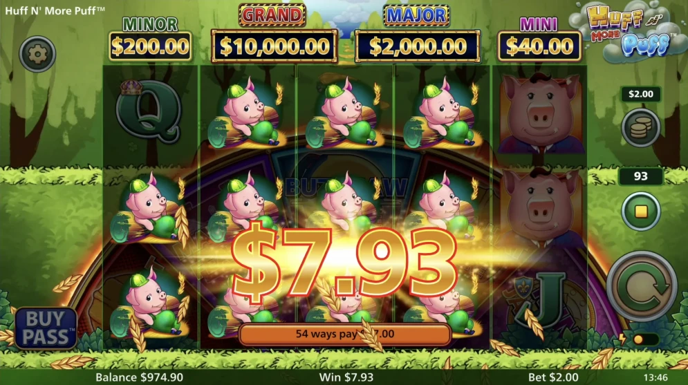 Huff N' More Puff Slot