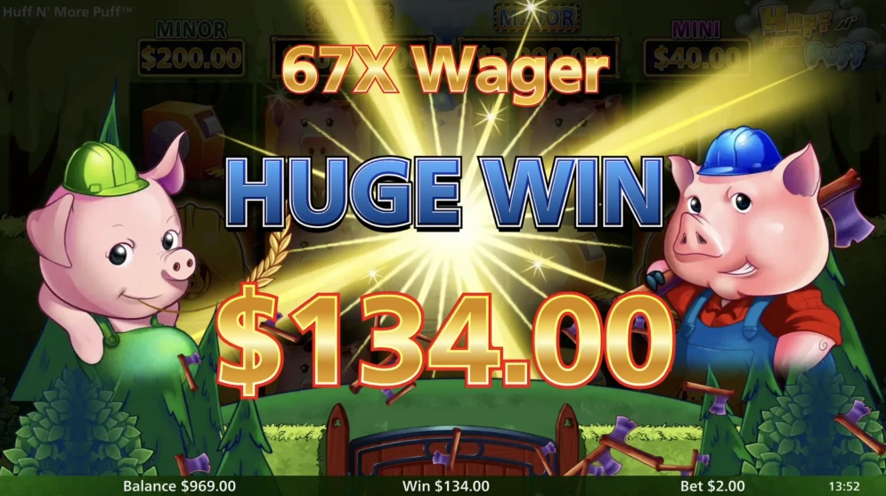 Huff N' More Puff Slot