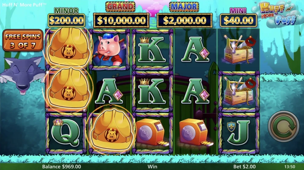 Huff N' More Puff Slot